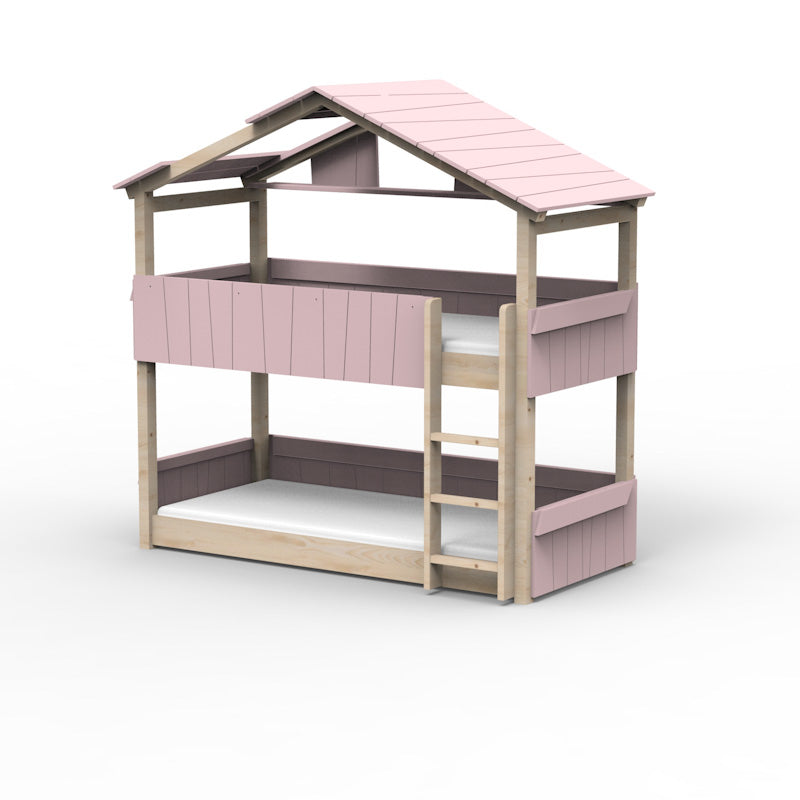 Mathy by Bols 'Star Light Bunkbed Model 3' Montessori Stockbett 90x200cm - in 26 Farben erhältlich