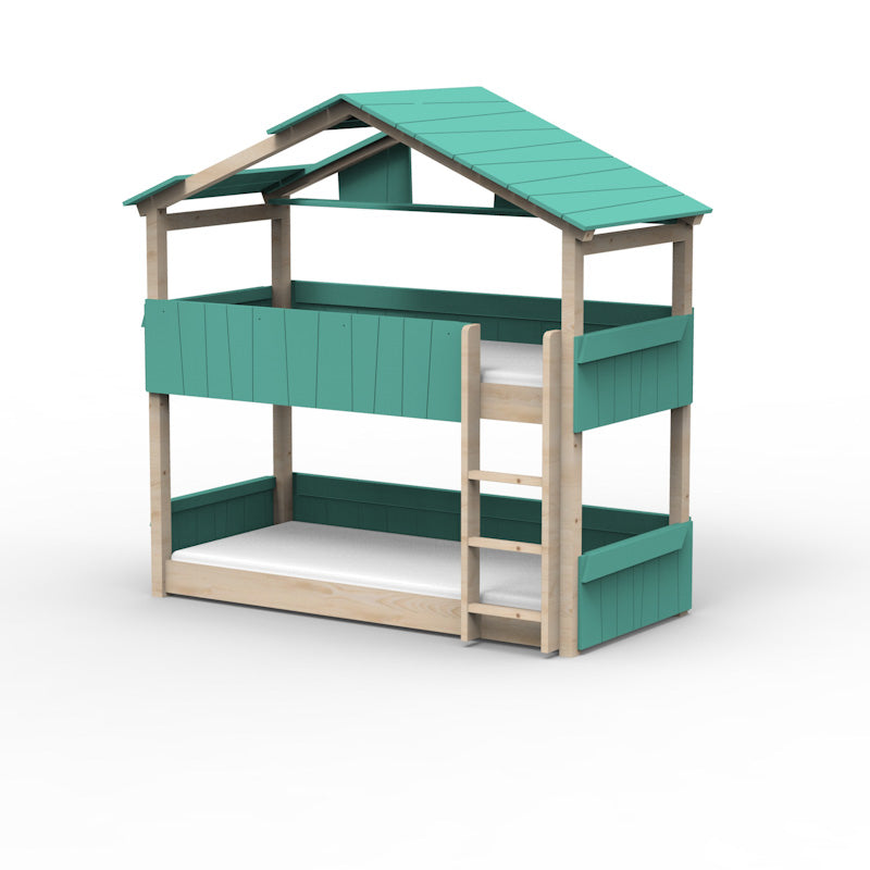 Mathy by Bols 'Star Light Bunkbed Model 3' Montessori Stockbett 90x200cm - in 26 Farben erhältlich