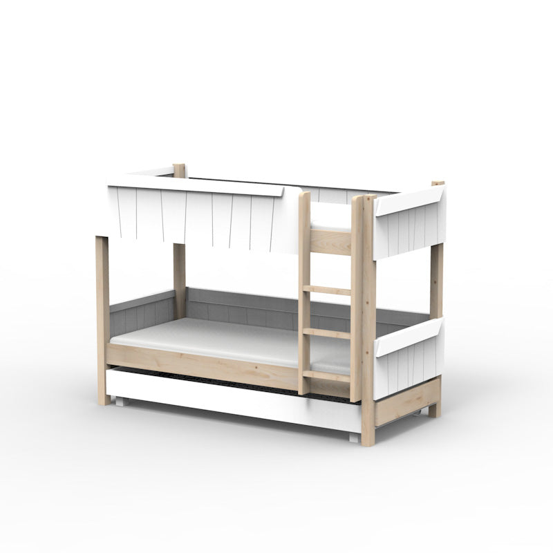 Mathy by Bols 'Star Light Base Bunkbed' Montessori Stockbett 90x200cm mit Bettschublade - in 26 Farben erhältlich