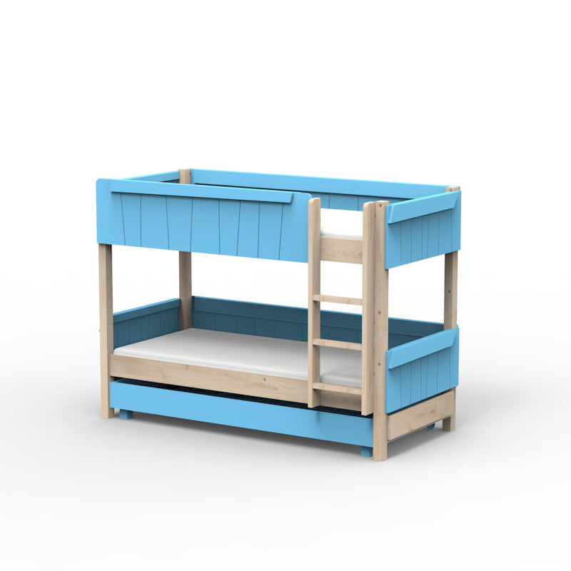 Mathy by Bols 'Star Light Base Bunkbed' Montessori Stockbett 90x200cm mit Bettschublade - in 26 Farben erhältlich