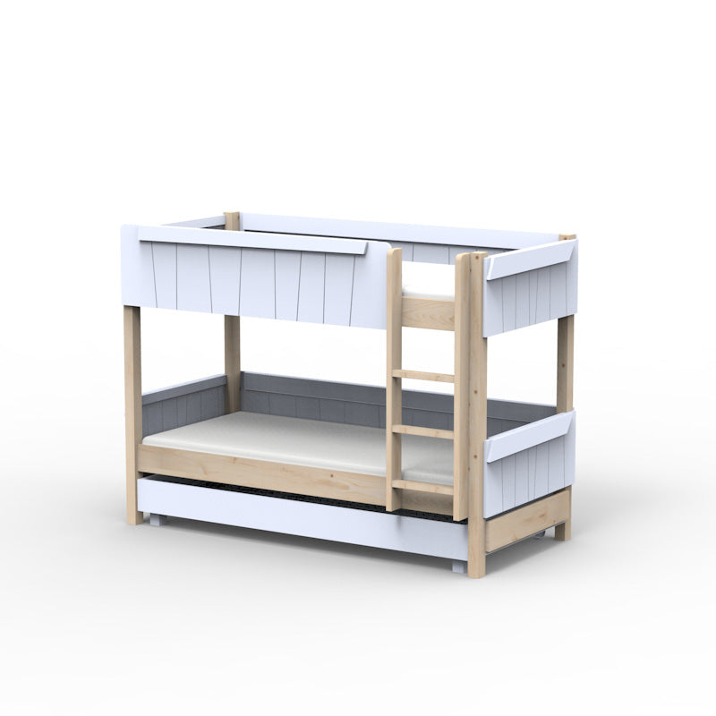 Mathy by Bols 'Star Light Base Bunkbed' Montessori Stockbett 90x200cm mit Bettschublade - in 26 Farben erhältlich