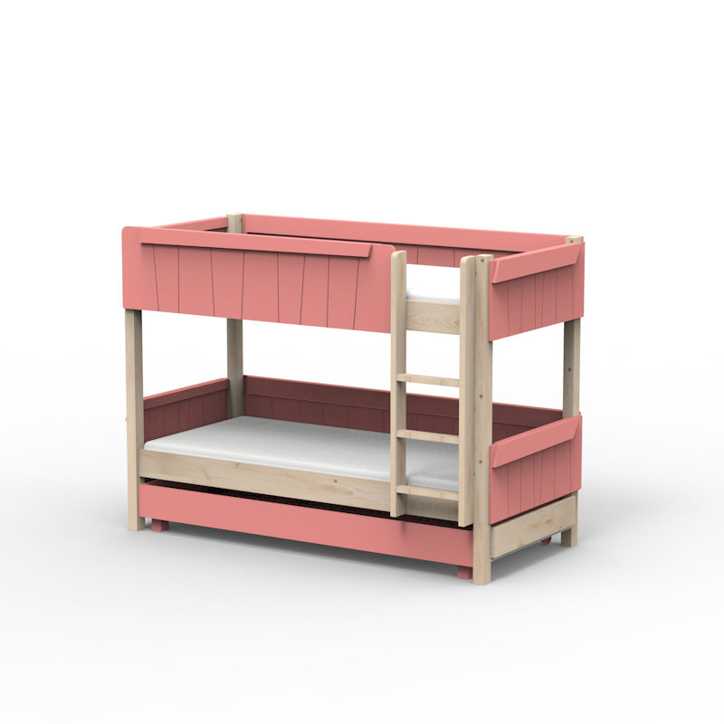 Mathy by Bols 'Star Light Base Bunkbed' Montessori Stockbett 90x200cm mit Bettschublade - in 26 Farben erhältlich