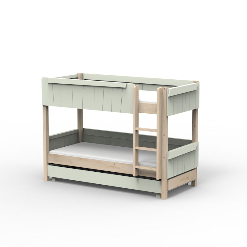 Mathy by Bols 'Star Light Base Bunkbed' Montessori Stockbett 90x200cm mit Bettschublade - in 26 Farben erhältlich