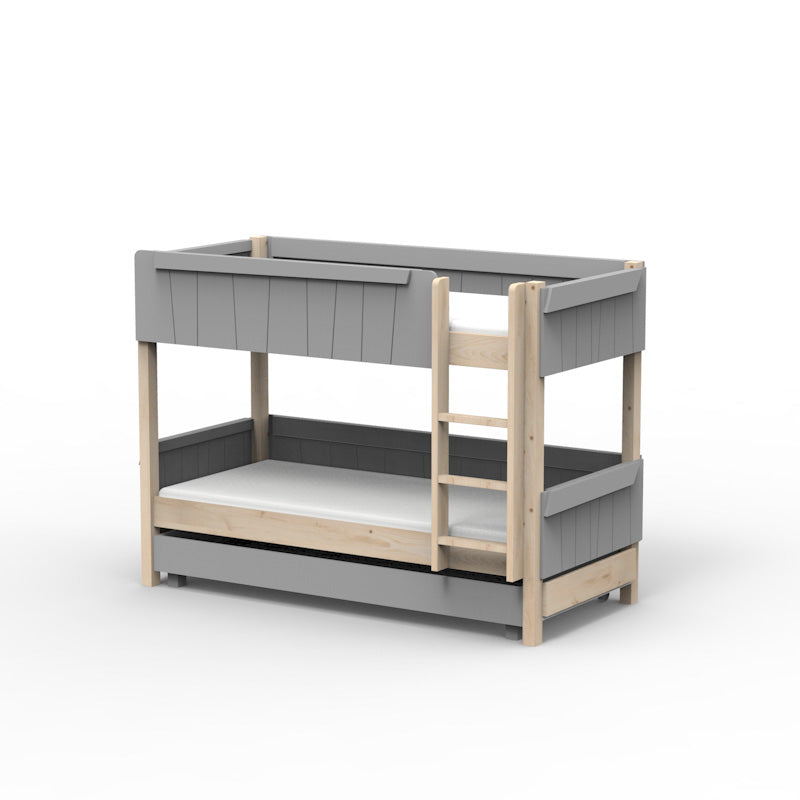 Mathy by Bols 'Star Light Base Bunkbed' Montessori Stockbett 90x200cm mit Bettschublade - in 26 Farben erhältlich