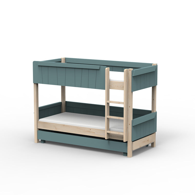 Mathy by Bols 'Star Light Base Bunkbed' Montessori Stockbett 90x200cm mit Bettschublade - in 26 Farben erhältlich