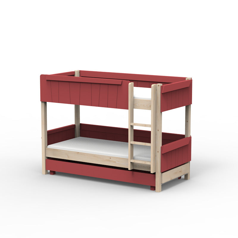 Mathy by Bols 'Star Light Base Bunkbed' Montessori Stockbett 90x200cm mit Bettschublade - in 26 Farben erhältlich