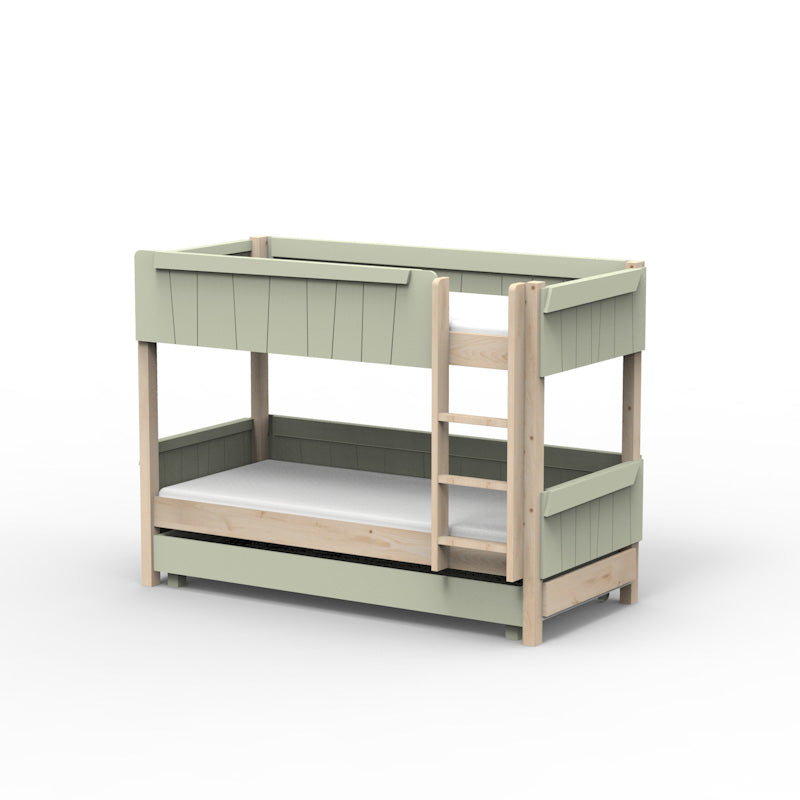 Mathy by Bols 'Star Light Base Bunkbed' Montessori Stockbett 90x200cm mit Bettschublade - in 26 Farben erhältlich