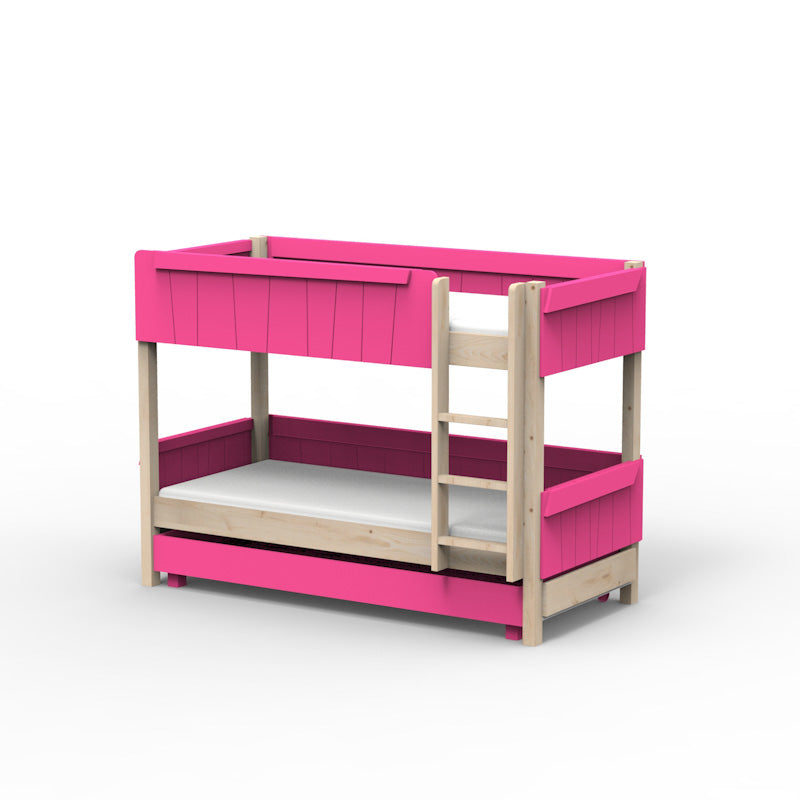 Mathy by Bols 'Star Light Base Bunkbed' Montessori Stockbett 90x200cm mit Bettschublade - in 26 Farben erhältlich