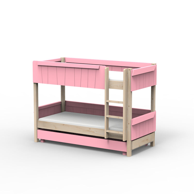 Mathy by Bols 'Star Light Base Bunkbed' Montessori Stockbett 90x200cm mit Bettschublade - in 26 Farben erhältlich