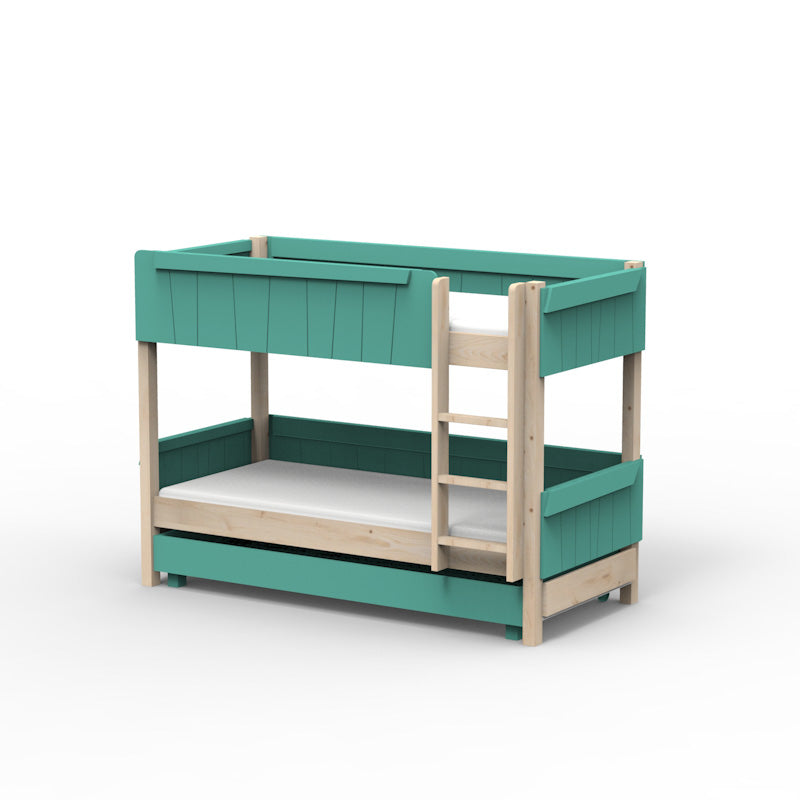 Mathy by Bols 'Star Light Base Bunkbed' Montessori Stockbett 90x200cm mit Bettschublade - in 26 Farben erhältlich