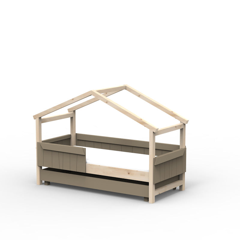 Mathy by Bols 'Star Light Single Model 2' Montessori Einzelbett 90x200cm mit Bettschublade - in 26 Farben erhältlich