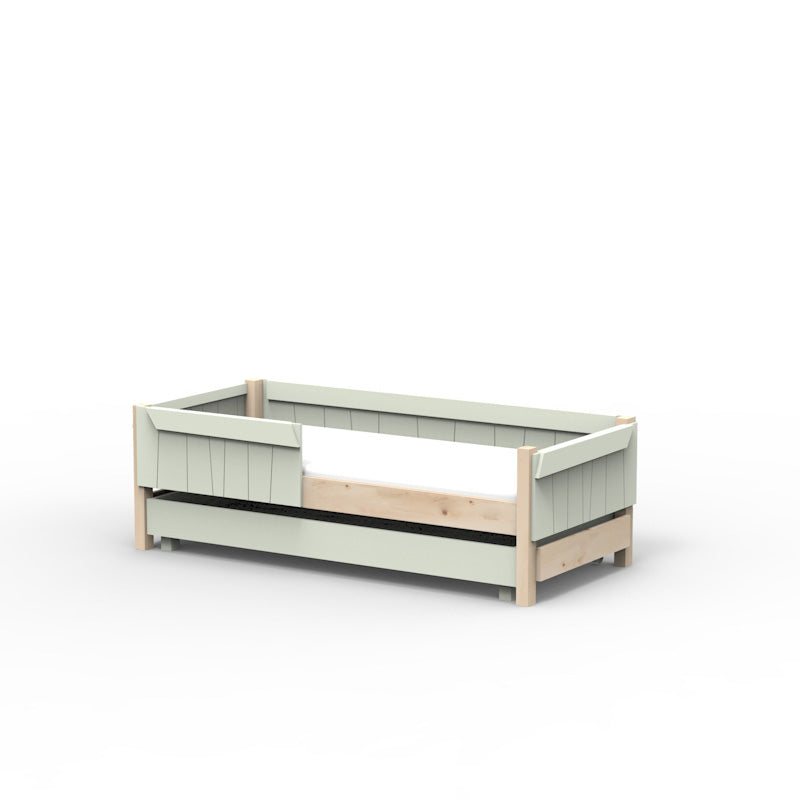 Mathy by Bols 'Star Light Base' Montessori Einzelbett 90x200cm mit Bettschublade - in 26 Farben erhältlich