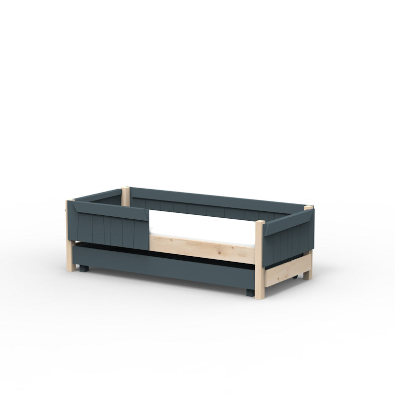 Mathy by Bols 'Star Light Base' Montessori Einzelbett 90x200cm mit Bettschublade - in 26 Farben erhältlich