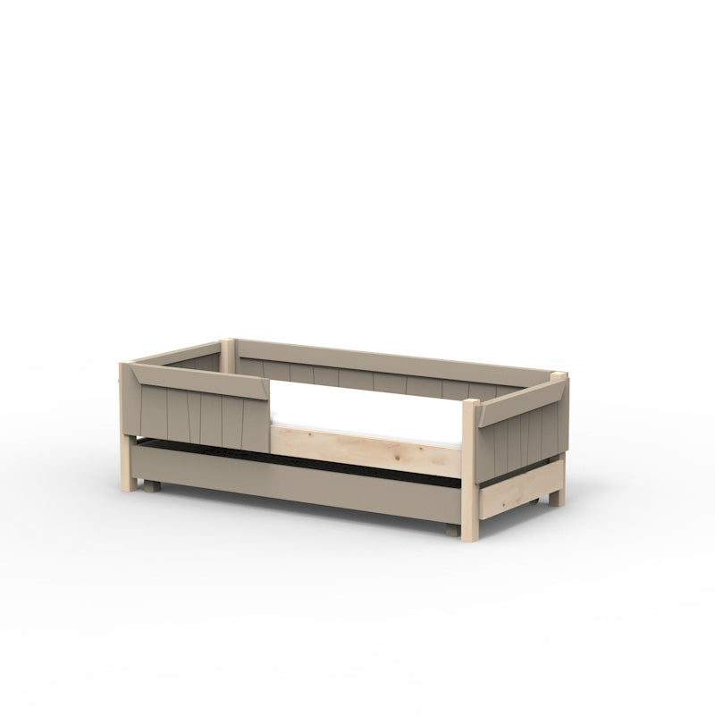 Mathy by Bols 'Star Light Base' Montessori Einzelbett 90x200cm mit Bettschublade - in 26 Farben erhältlich