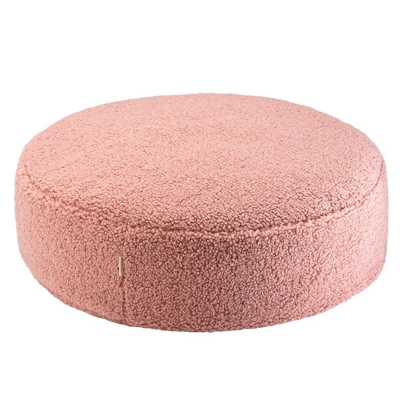 Wigiwama Teddy-Ottoman`Guava´ 20x⌀65cm