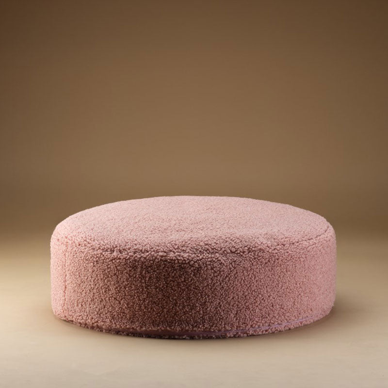 Wigiwama Teddy-Ottoman`Guava´ 20x⌀65cm