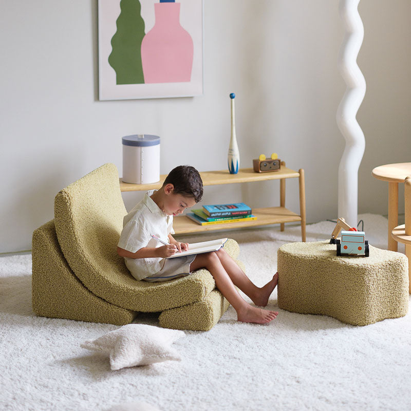 Wigiwama Moon Chair `Matcha' 80x65x55cm