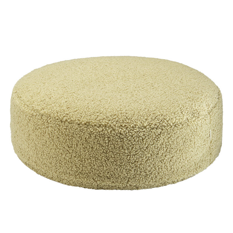 Wigiwama Teddy-Ottoman`Matcha´ 20x⌀65cm