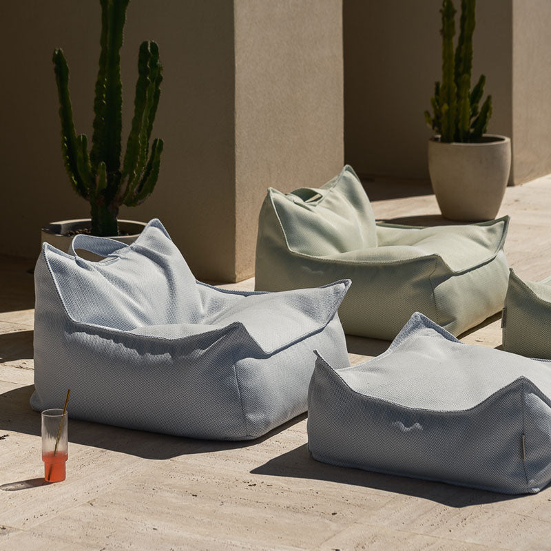 Wigiwama Outdoor Sitzsack 'Azure', 80 x 70 cm