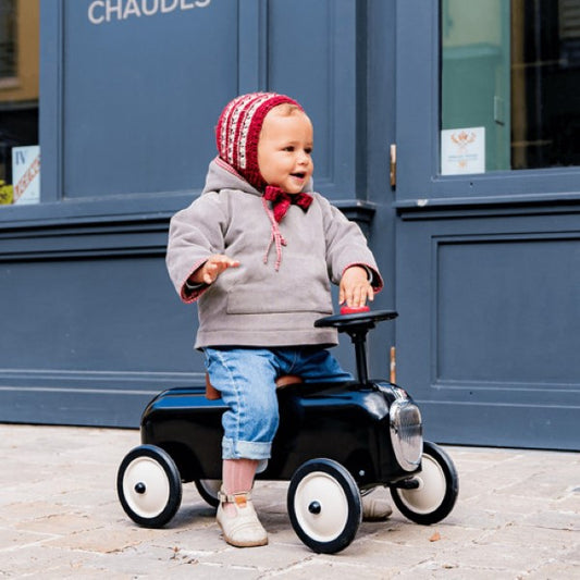 Rutschautos und Laufräder