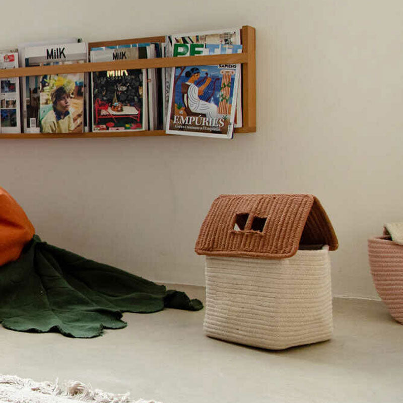 Lorena Canals Korbhaus 'Toffee' 22x22x34 cm