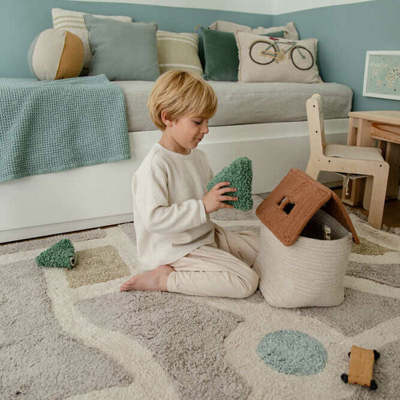 Lorena Canals Korbhaus 'Toffee' 22x22x34 cm