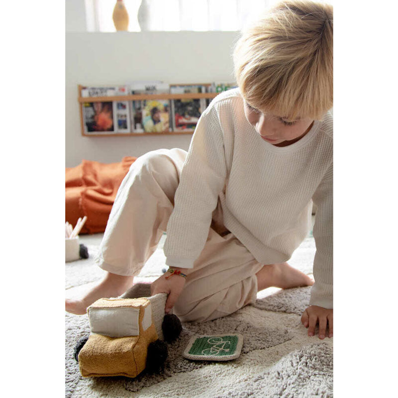 Lorena Canals Minikorbset 'Lastwagen' 8x21/24x14 cm