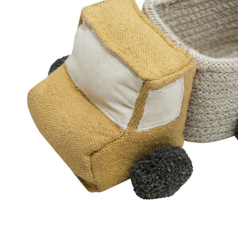 Lorena Canals Minikorbset 'Lastwagen' 8x21/24x14 cm