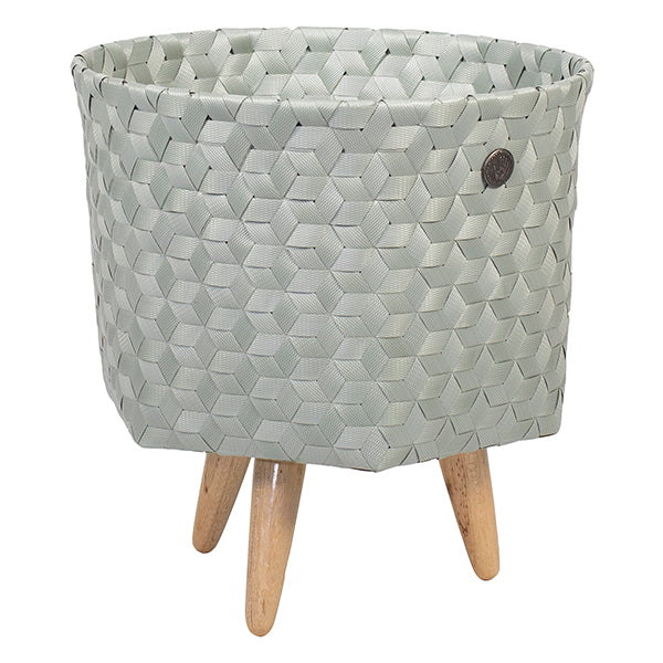Handed By Dimensional - Aufbewahrungskorb mit Füßen 20x29x29cm in eucalyptus
