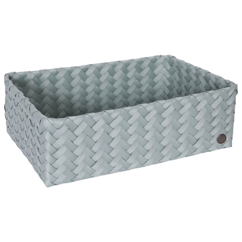 Handed By Grand - Aufbewahrungskorb 'Ideal' 13x37x24 cm in greyish green