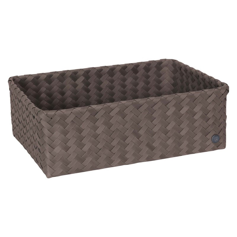 Handed By Grand - Aufbewahrungskorb 'Ideal' 13x37x24 cm in taupe