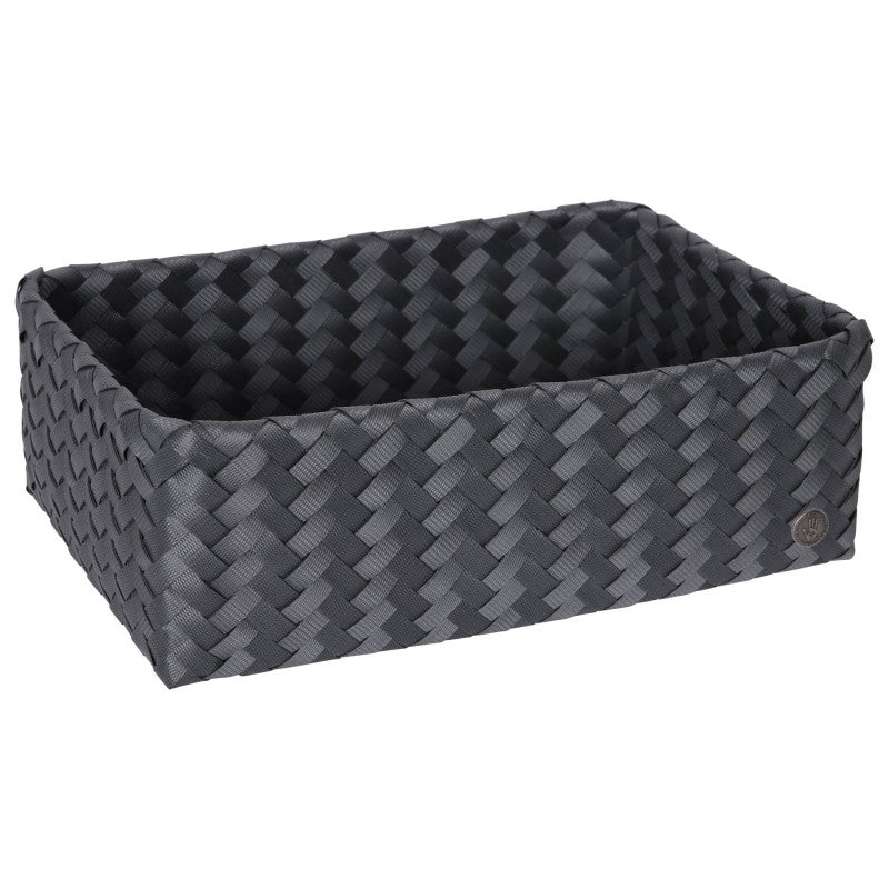 Handed By Grand - Aufbewahrungskorb 'Ideal' 13x37x24 cm in dark grey