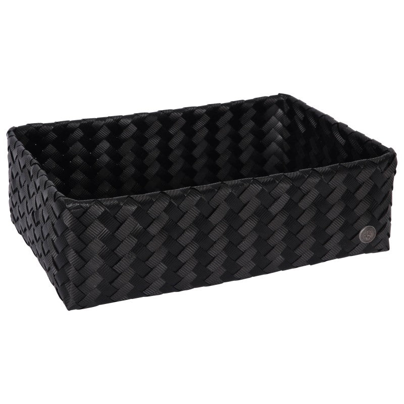 Handed By Grand - Aufbewahrungskorb 'Ideal' 13x37x24 cm in black