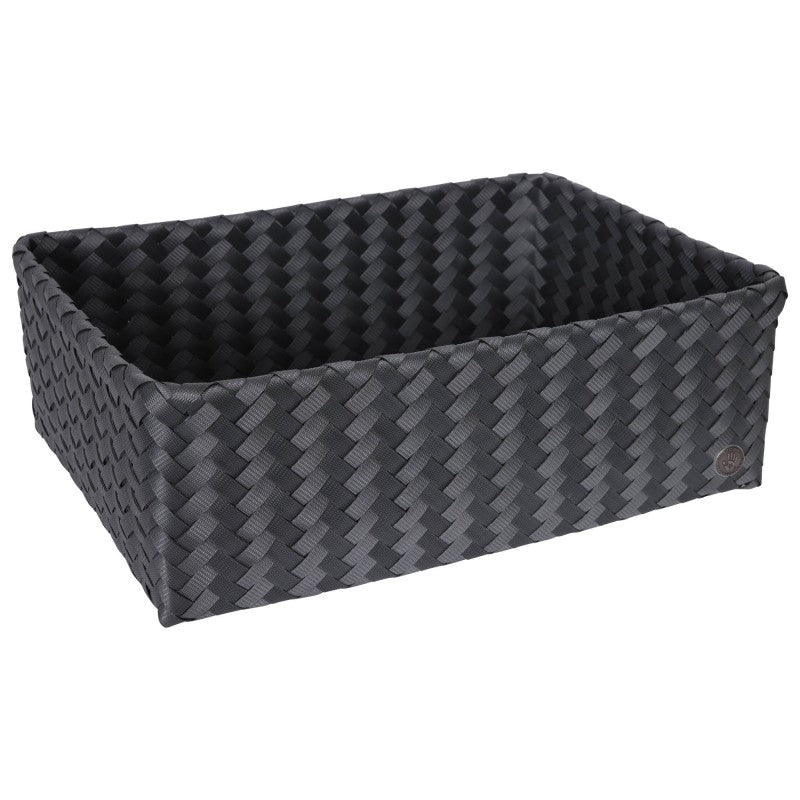 Handed By Grand - Aufbewahrungskorb 'Optimum' 17x44x31 cm in dark grey