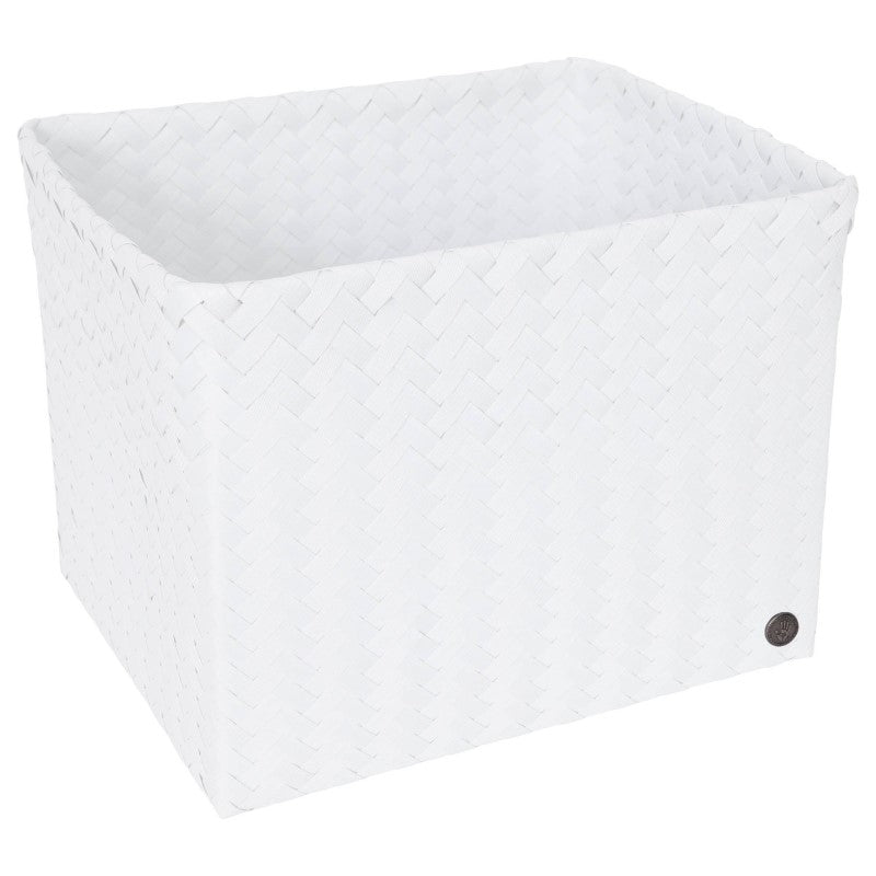 Handed By Grand - Aufbewahrungskorb 'Popular' 30x39x33 cm in white