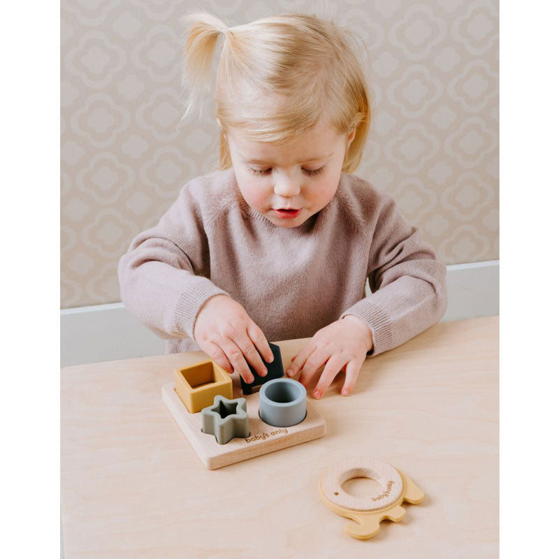 Baby's Only Beißring Elefant grau