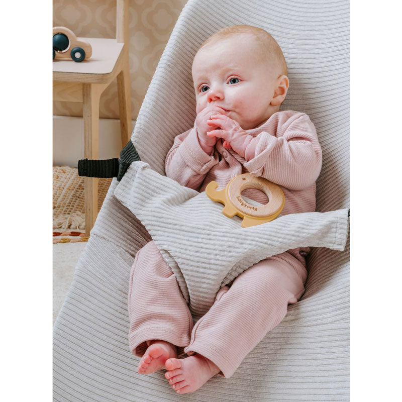 Baby's Only Beißring Elefant grau