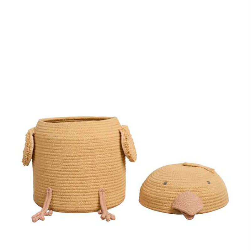 Lorena Canals Korb 'Charlie the Chicken' Ø25 x 30cm