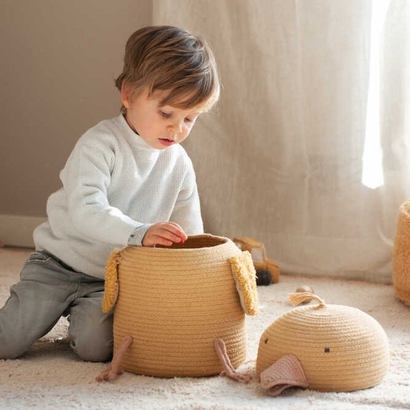 Lorena Canals Korb 'Charlie the Chicken' Ø25 x 30cm