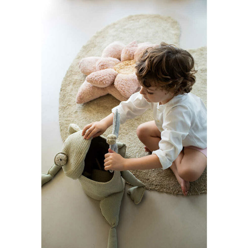 Lorena Canals Korb 'Fred the Frog' Ø23 x 35cm