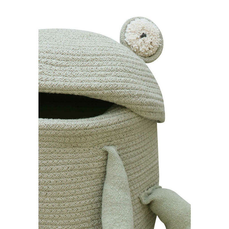 Lorena Canals Korb 'Fred the Frog' Ø23 x 35cm
