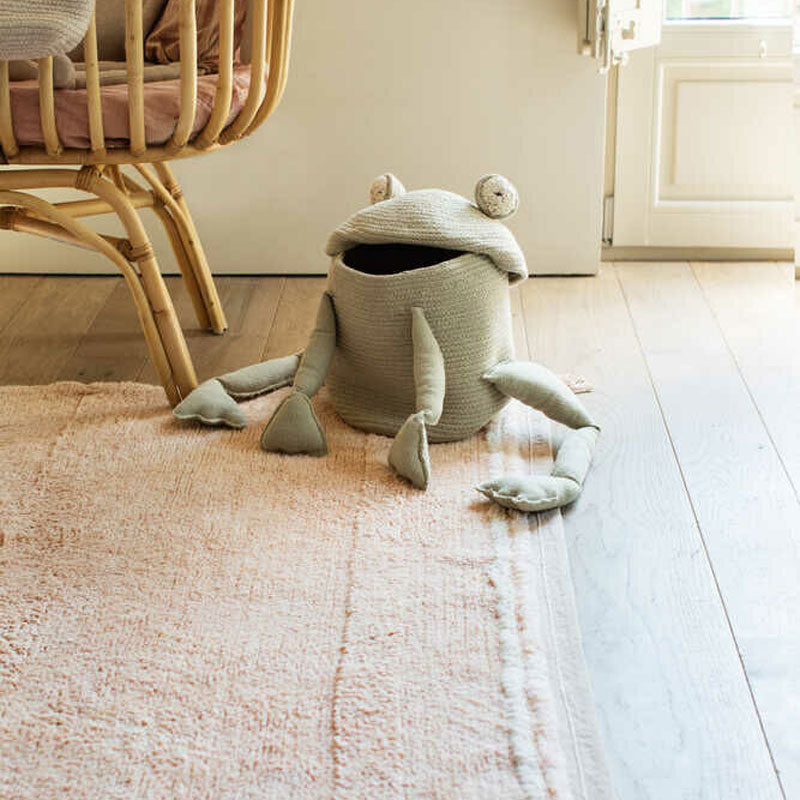 Lorena Canals Korb 'Fred the Frog' Ø23 x 35cm