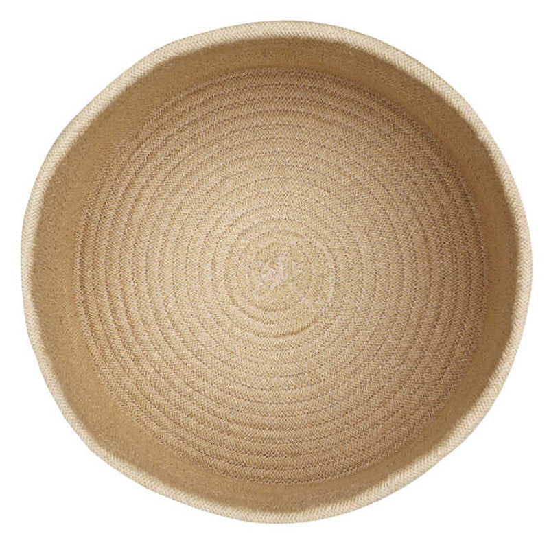 Lorena Canals Korb 'Gram' golden 35x20 cm