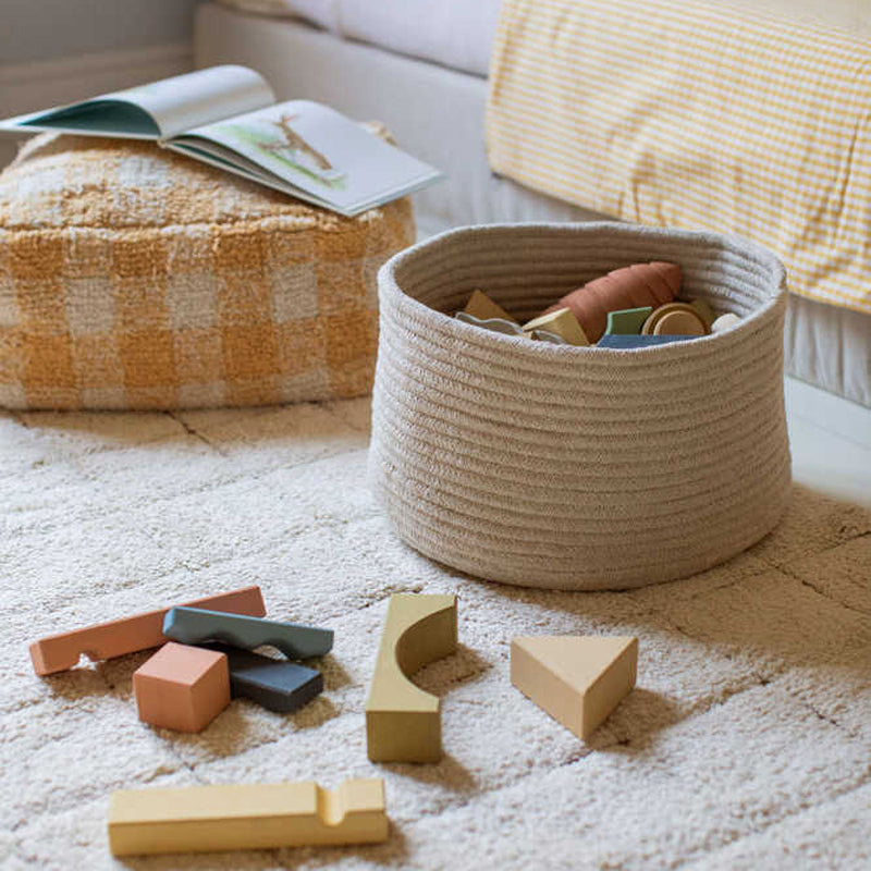 Lorena Canals Korb 'Gram' natural 35x20 cm