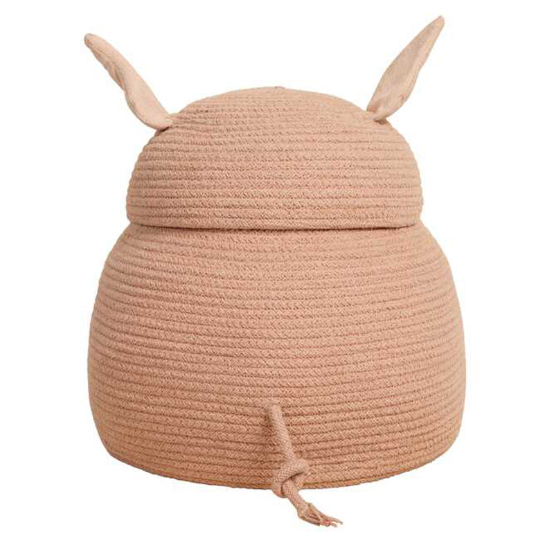 Lorena Canals Korb 'Peggy the Pig' Ø25 x 30cm