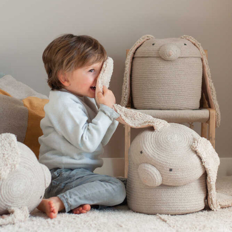 Lorena Canals Korb 'Rita the Rabbit' Ø25 x 30cm