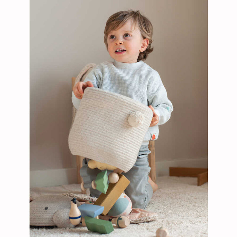 Lorena Canals Korb 'Rita the Rabbit' Ø25 x 30cm