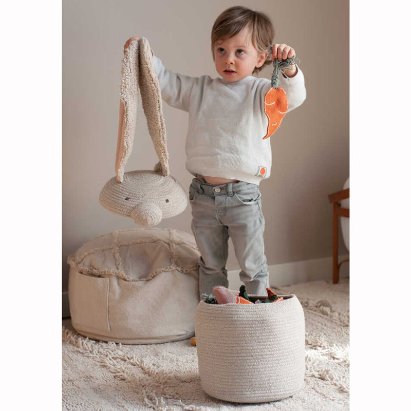 Lorena Canals Korb 'Rita the Rabbit' Ø25 x 30cm