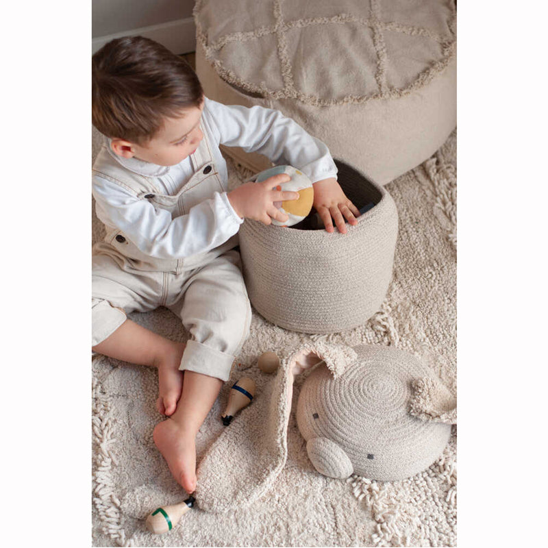 Lorena Canals Korb 'Rita the Rabbit' Ø25 x 30cm