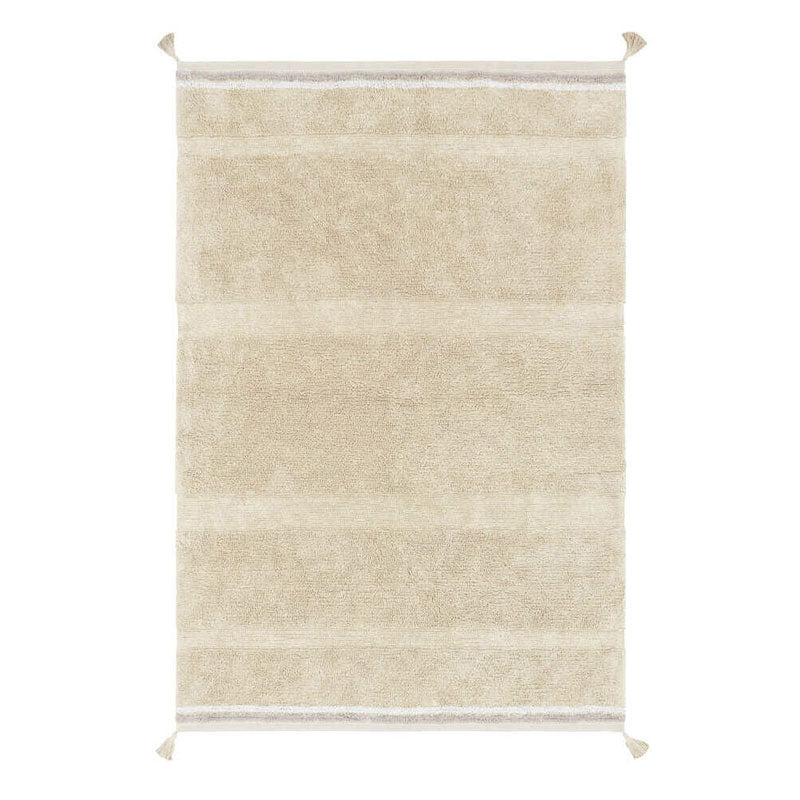 Lorena Canals waschbarer Teppich 'Bloom' gold 140x200cm